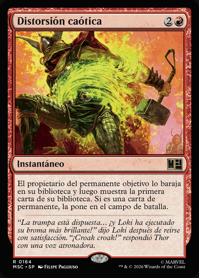 Distorsión caótica