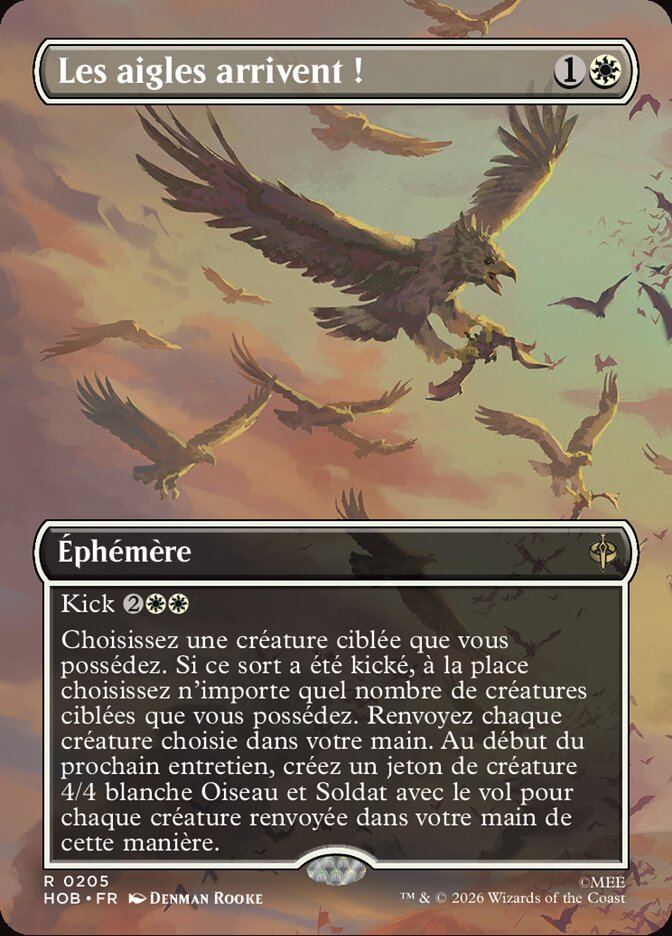 Les aigles arrivent !