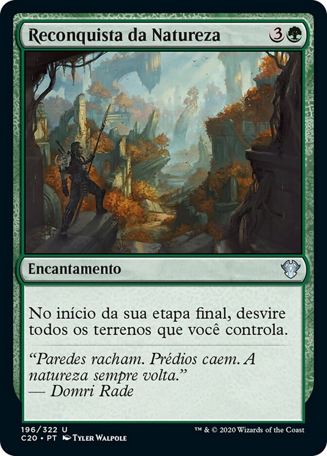Reconquista da Natureza