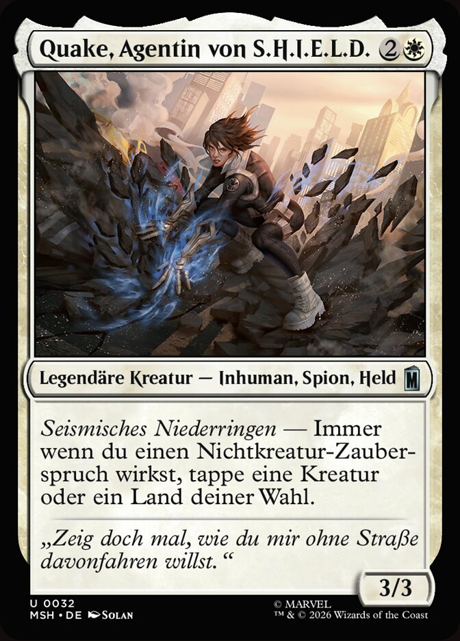 Quake, Agentin von S.H.I.E.L.D.