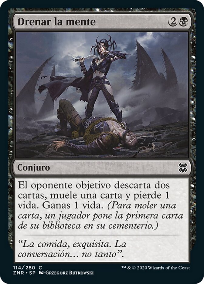 Drenar la mente