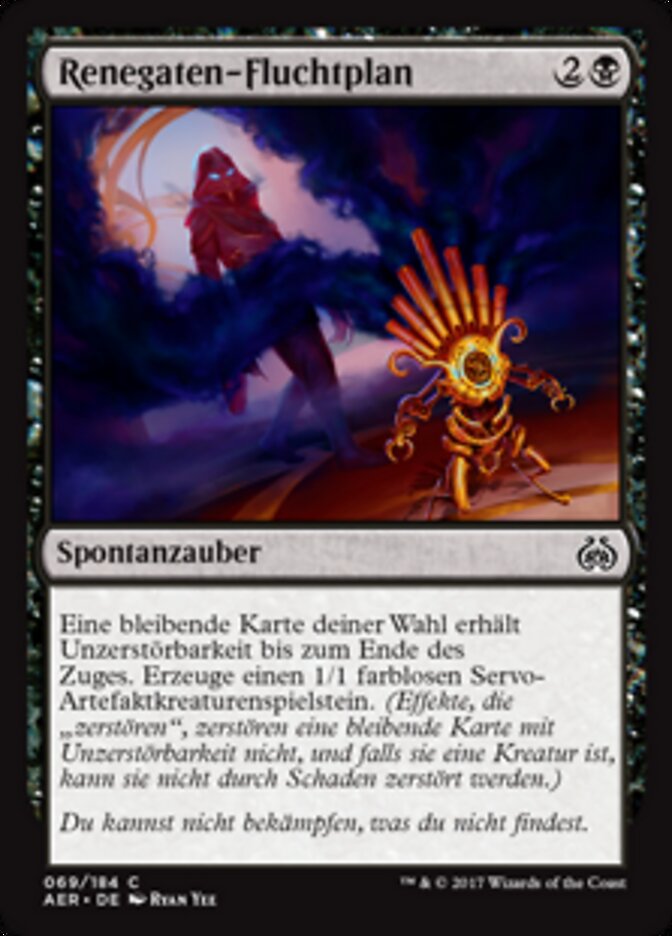 Renegaten-Fluchtplan