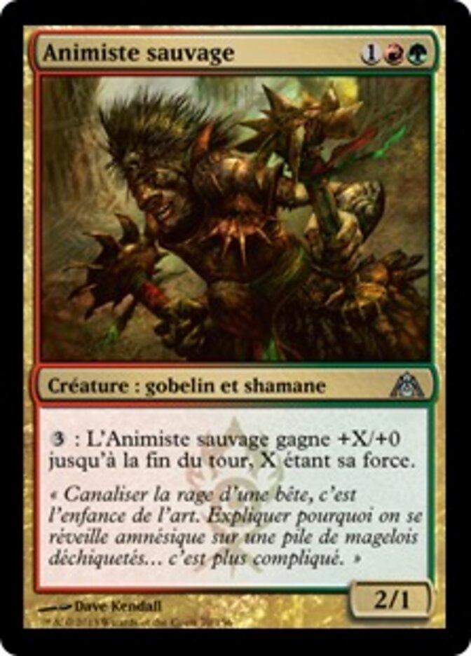 Animiste sauvage