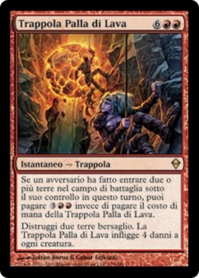 Trappola Palla di Lava
