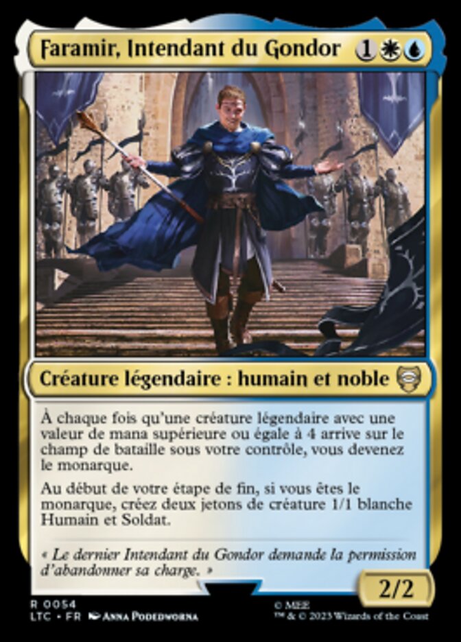 Faramir, Intendant du Gondor