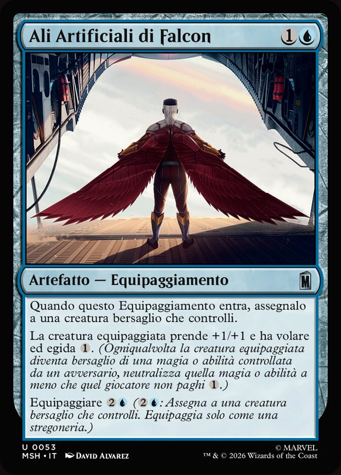Ali Artificiali di Falcon
