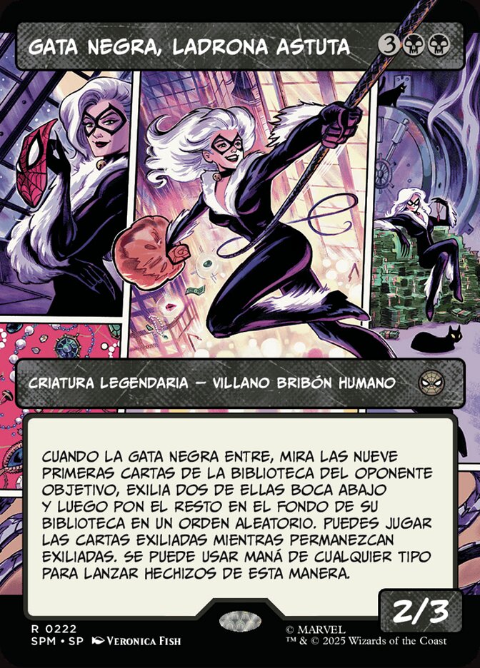 Gata Negra, ladrona astuta