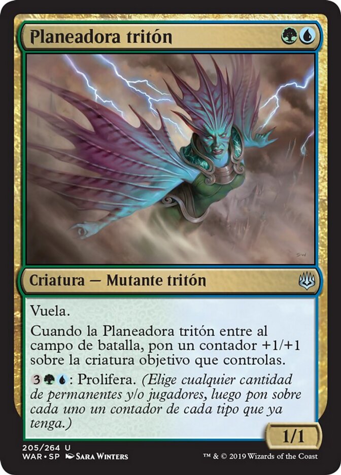 Planeadora tritón