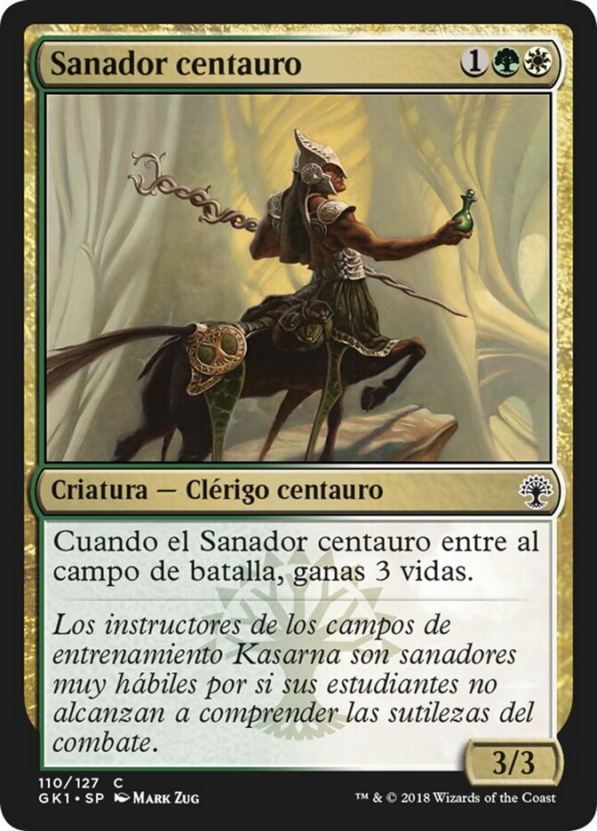 Sanador centauro