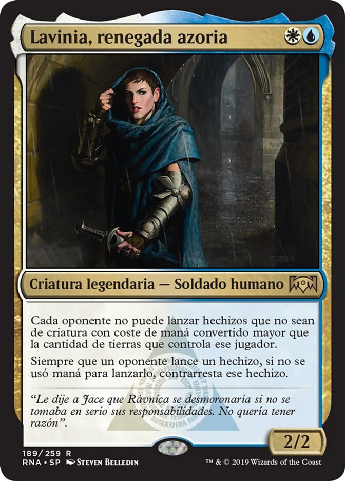 Lavinia, renegada azoria