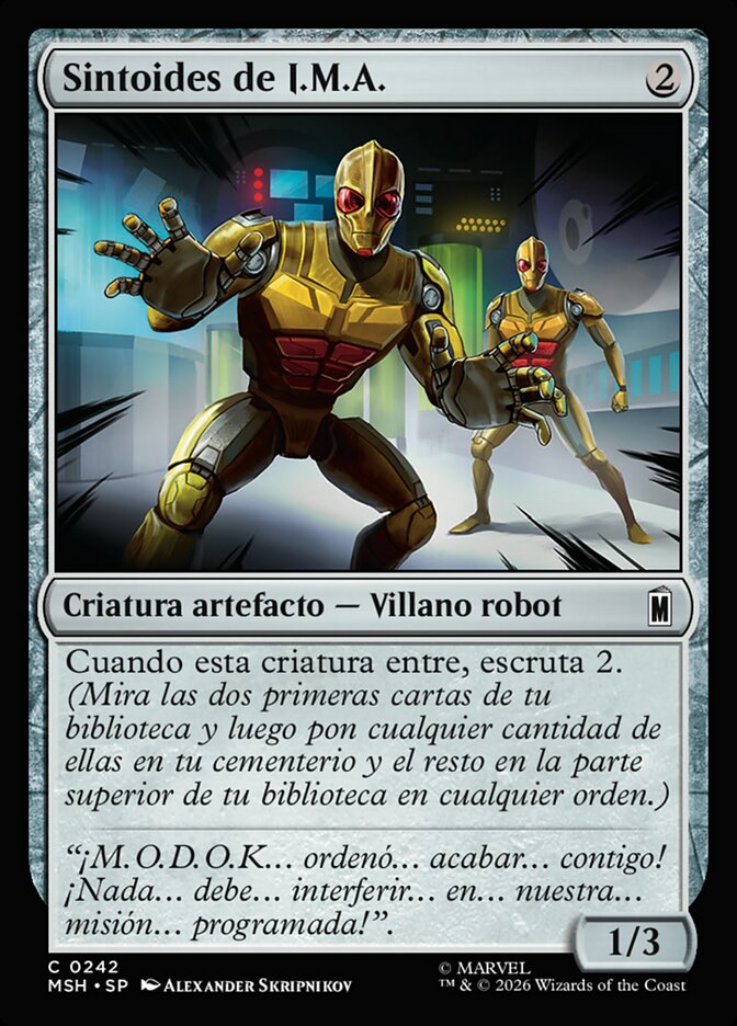 Sintoides de I.M.A.