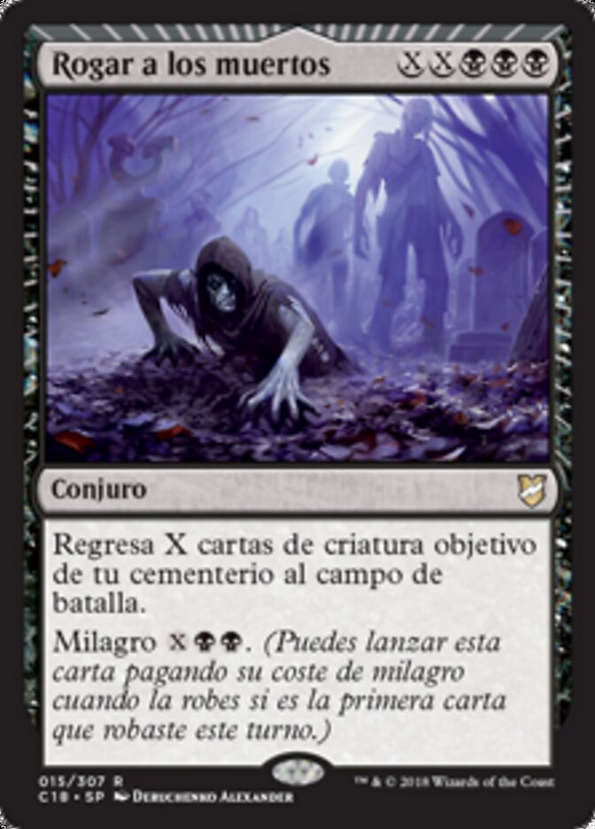 Rogar a los muertos