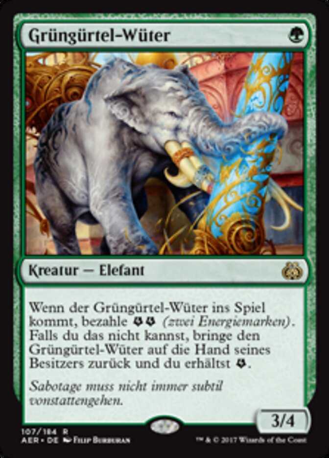 Grüngürtel-Wüter