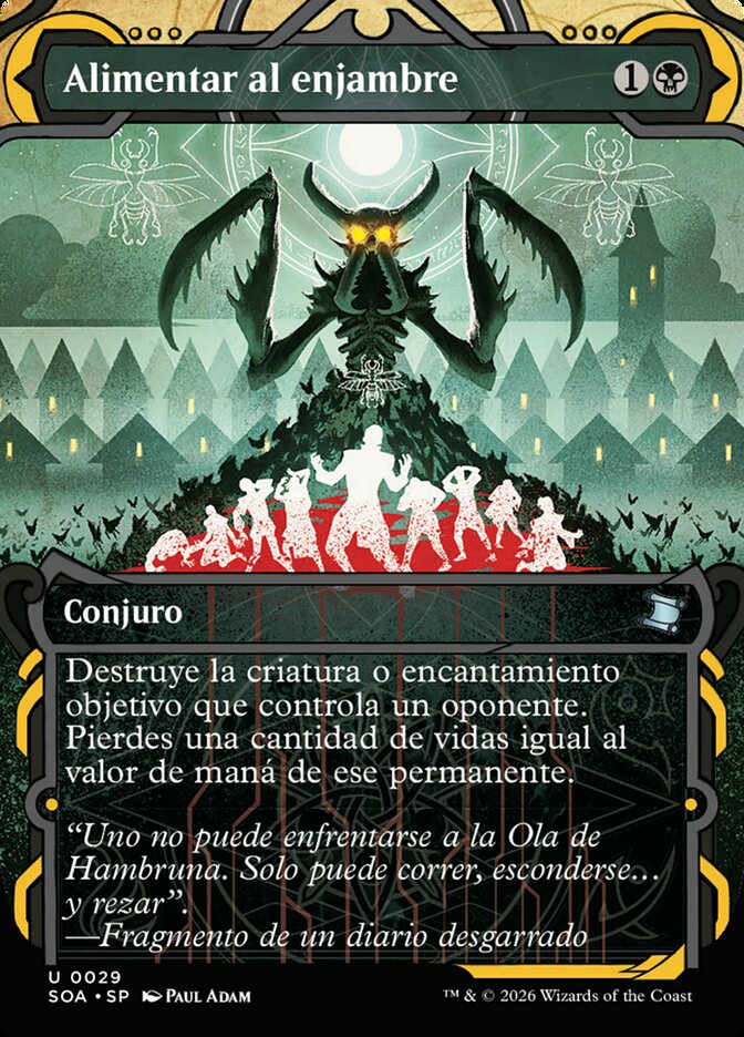 Alimentar al enjambre