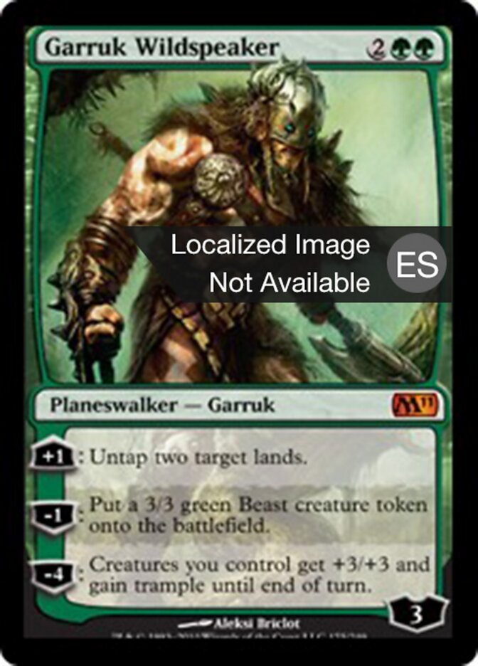 Garruk Portavoz Salvaje