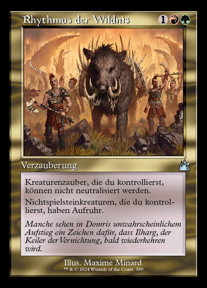 Rhythmus der Wildnis