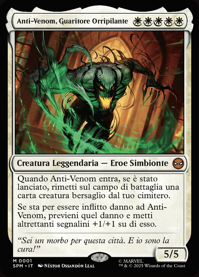 Anti-Venom, Guaritore Orripilante