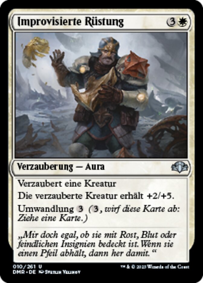 Improvisierte Rüstung