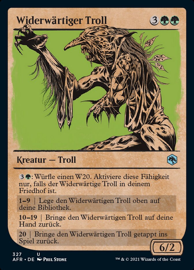 Widerwärtiger Troll