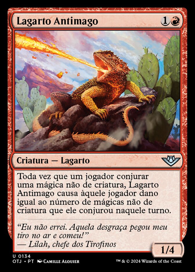 Lagarto Antimago