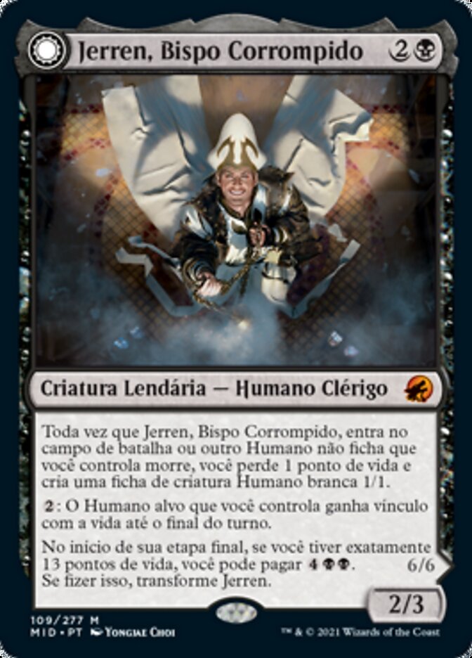Jerren, Corrupted Bishop // Ormendahl, the Corrupter