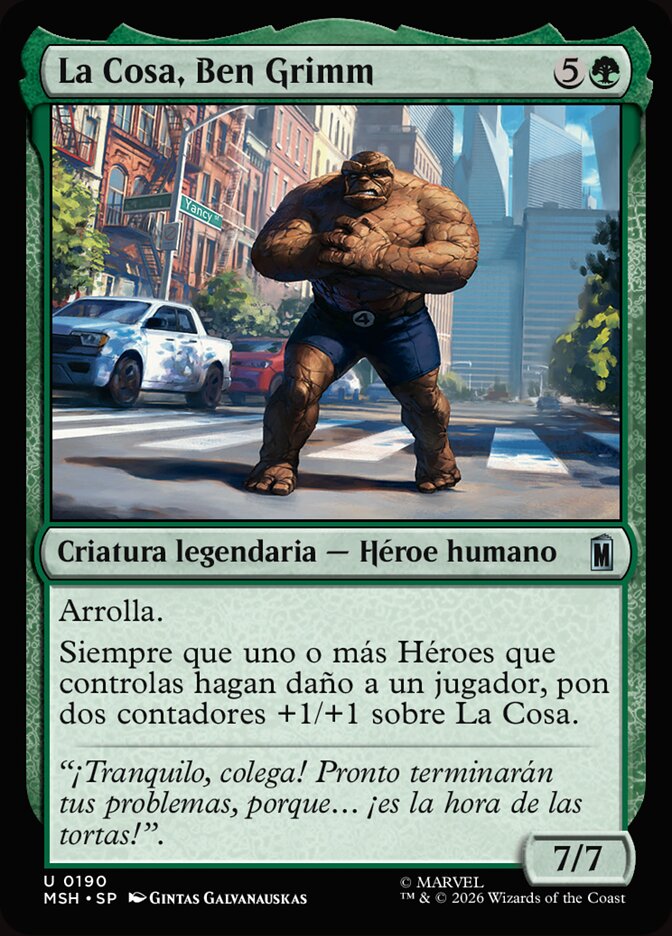 La Cosa, Ben Grimm