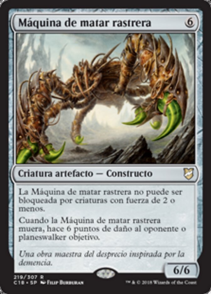 Máquina de matar rastrera