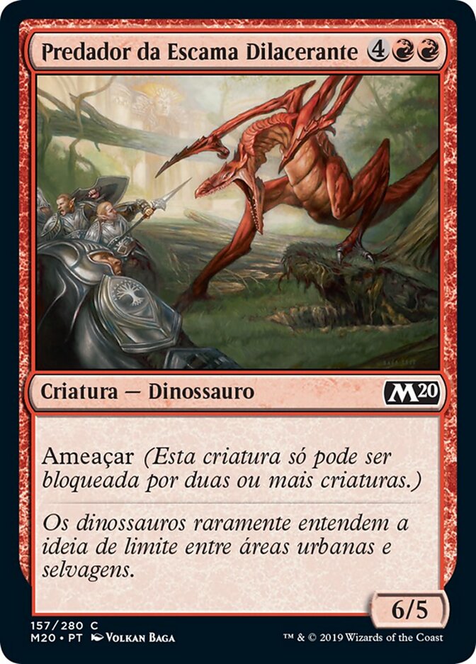 Predador da Escama Dilacerante