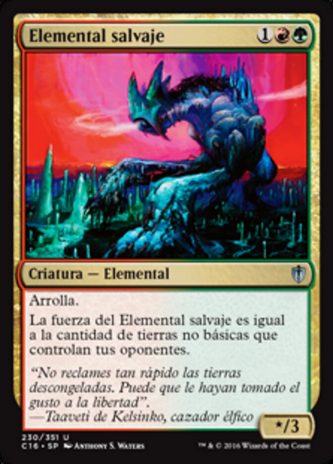 Elemental salvaje