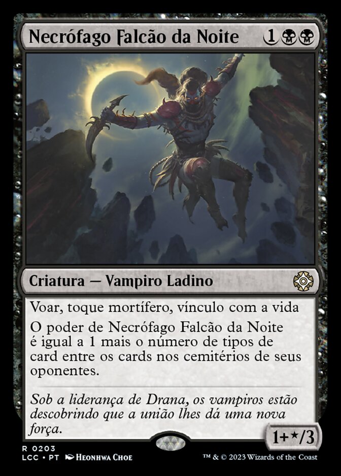 Necrófago Falcão da Noite