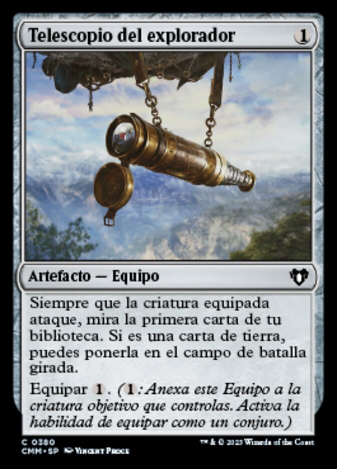 Telescopio del explorador