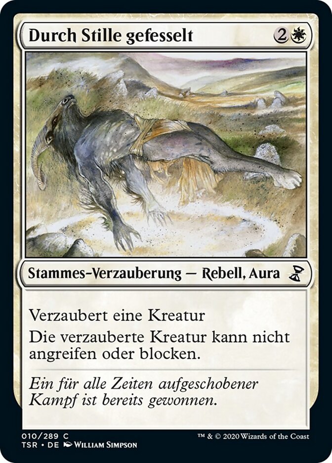 Durch Stille gefesselt
