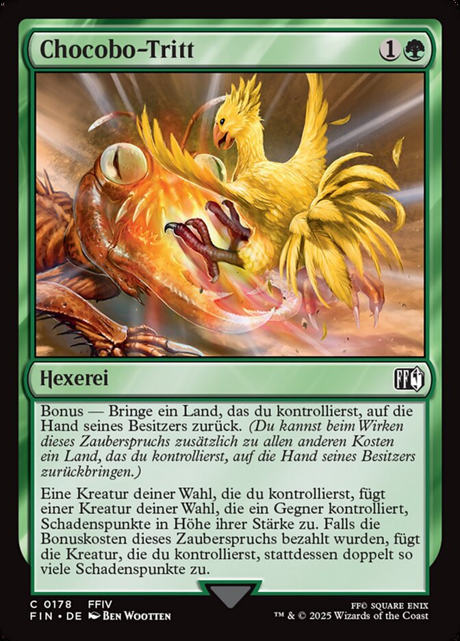 Chocobo-Tritt