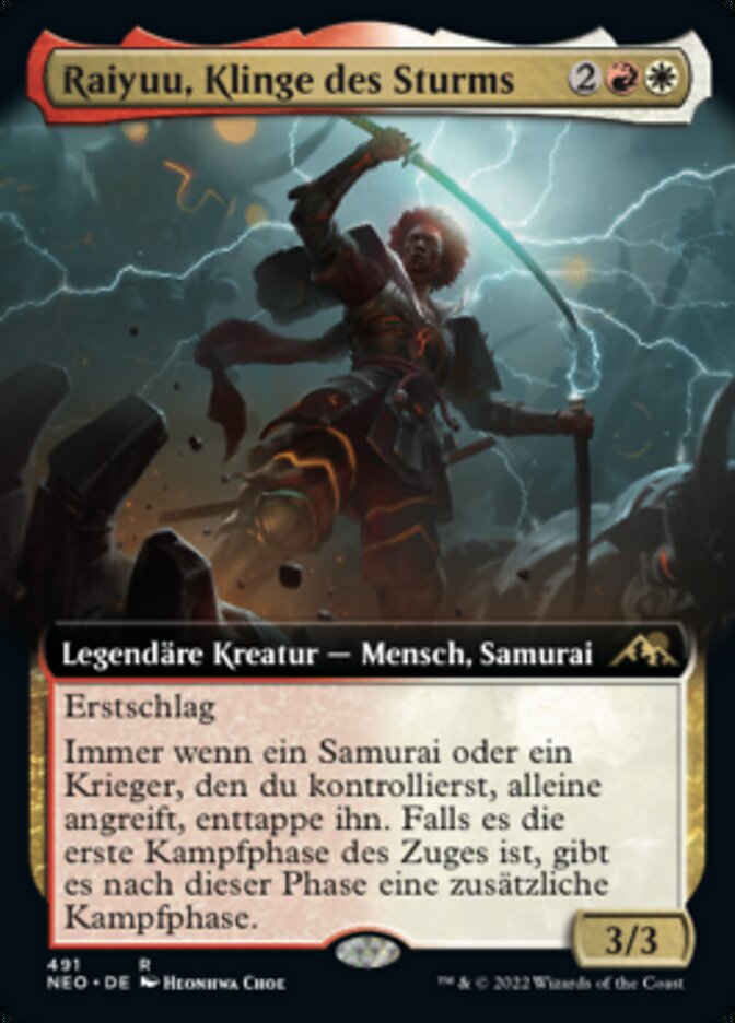 Raiyuu, Klinge des Sturms