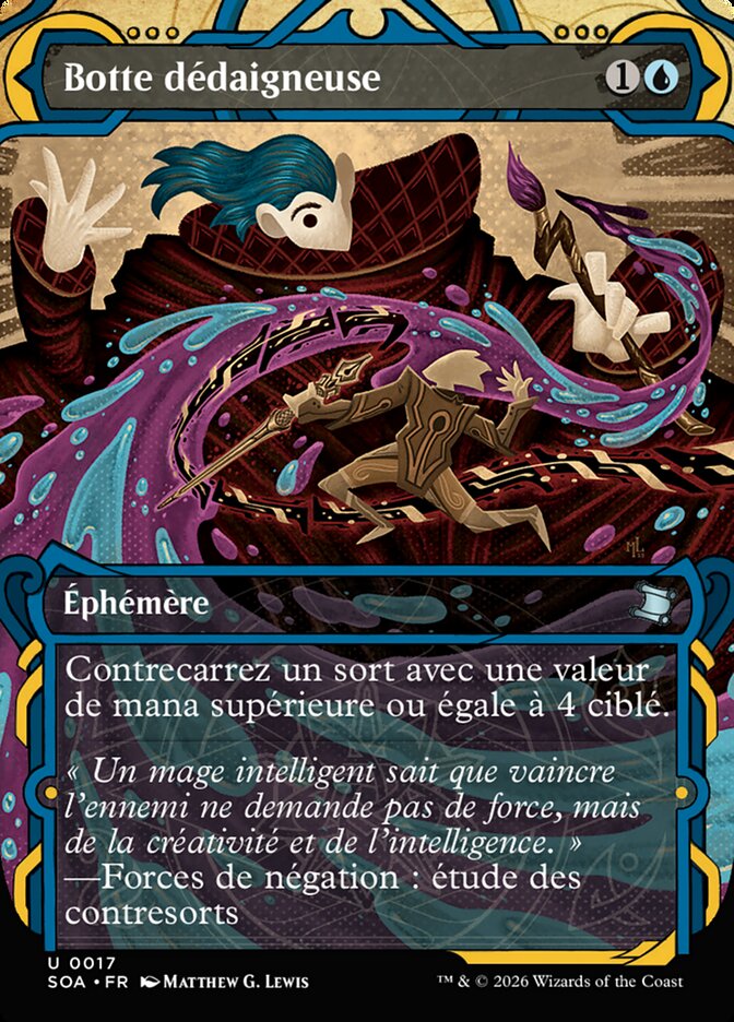 Botte dédaigneuse