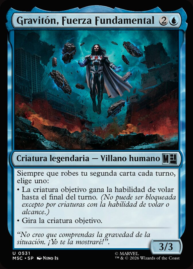Gravitón, Fuerza Fundamental