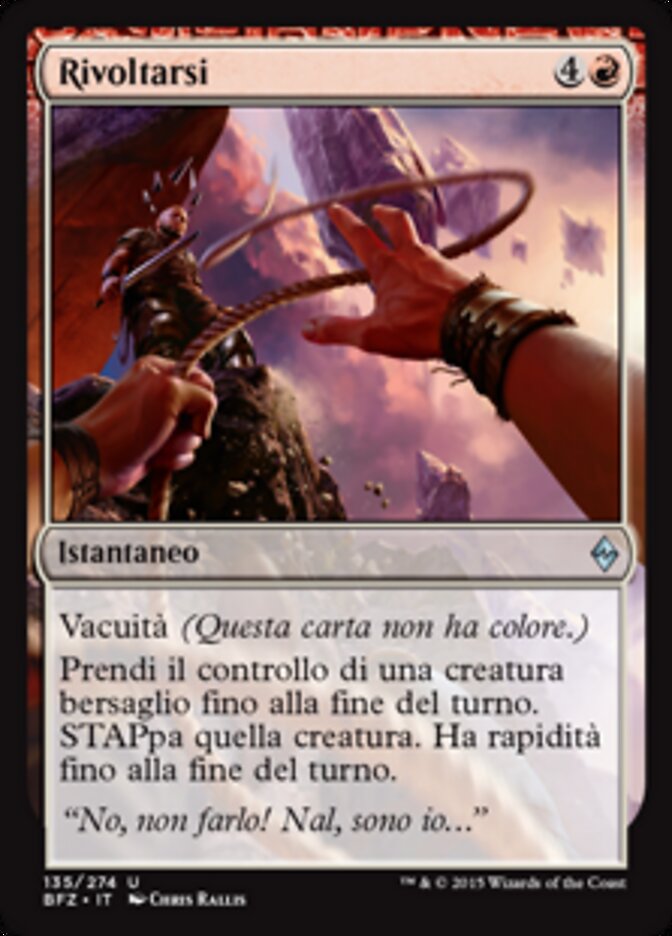 Rivoltarsi