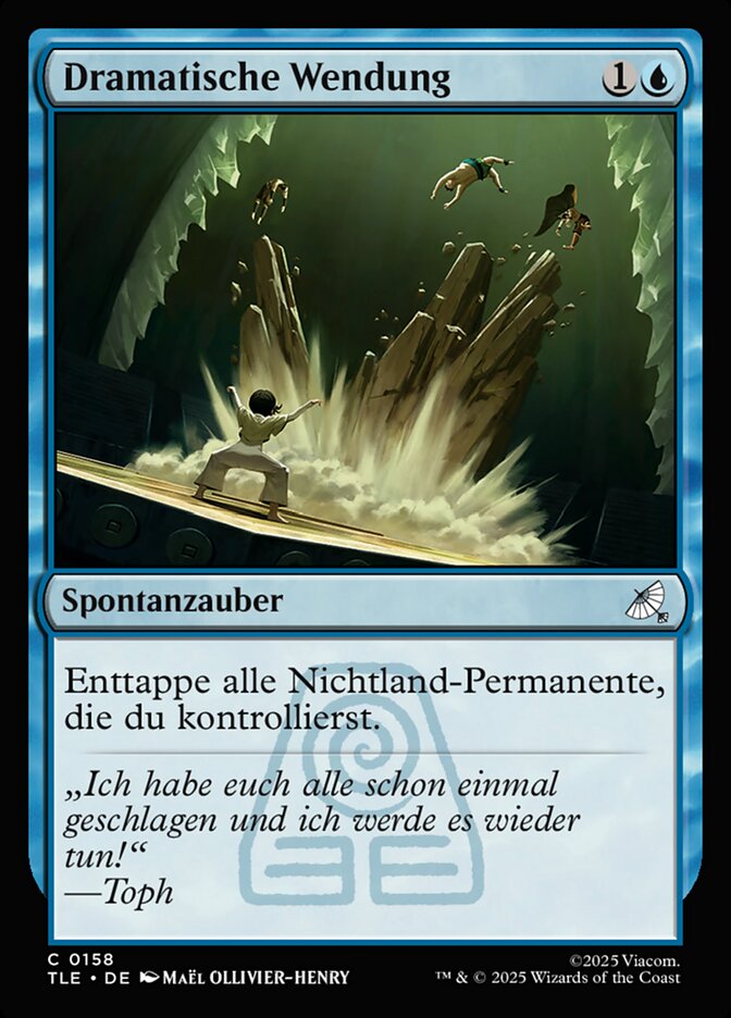 Dramatische Wendung