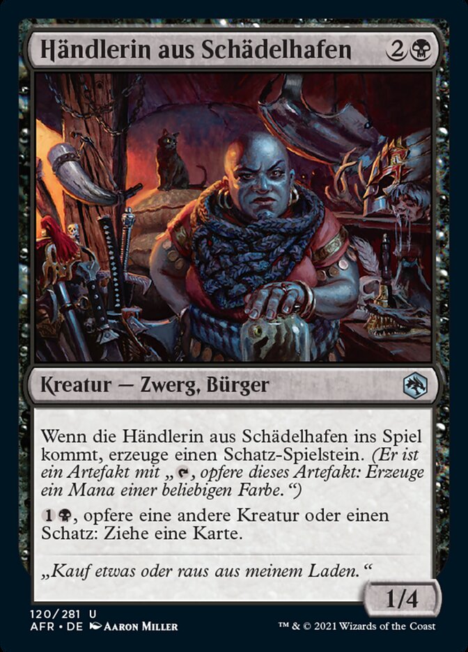Händlerin aus Schädelhafen