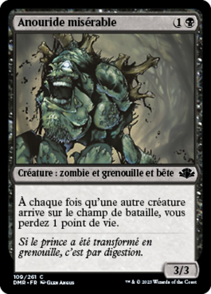Anouride misérable