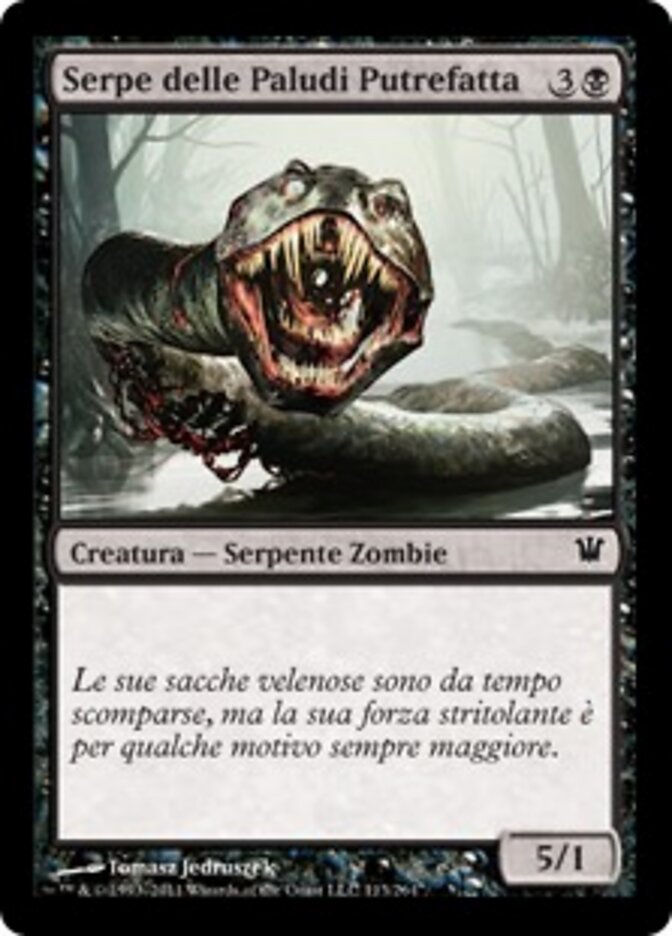 Serpe delle Paludi Putrefatta