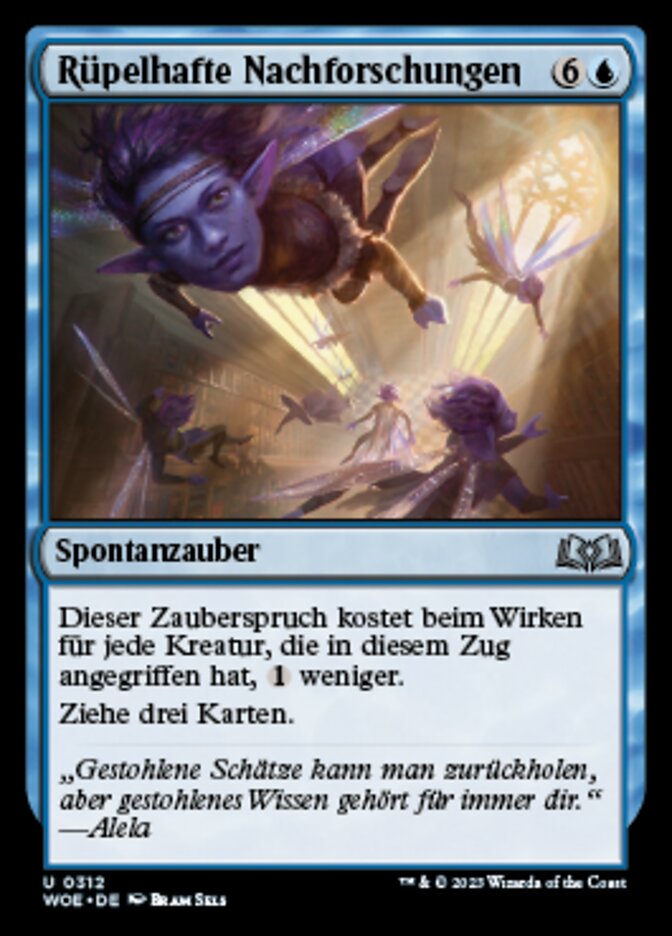 Rüpelhafte Nachforschungen