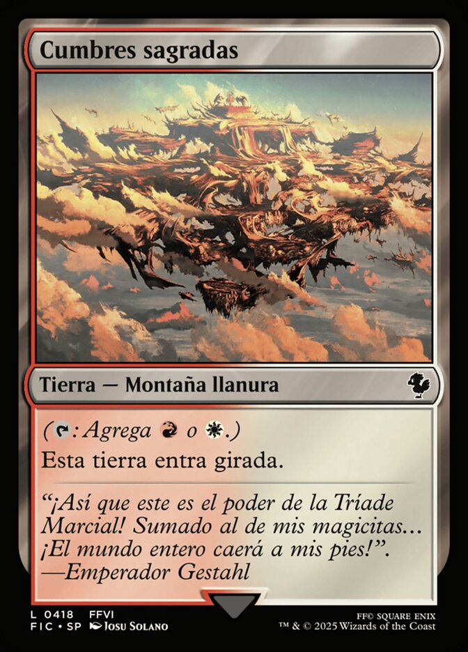 Cumbres sagradas