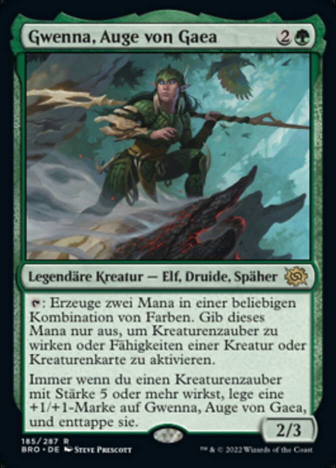 Gwenna, Auge von Gaea