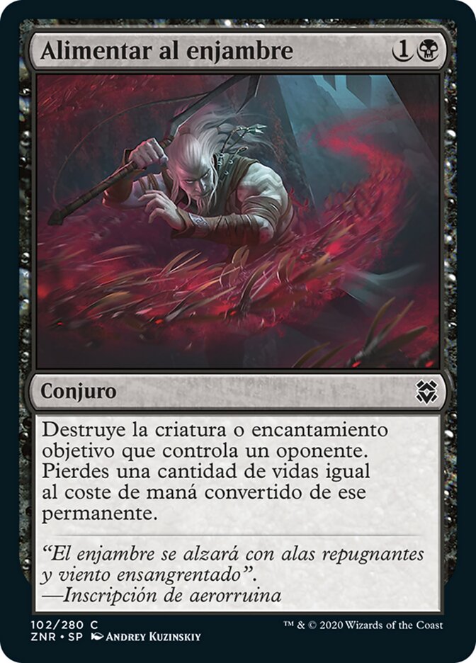 Alimentar al enjambre