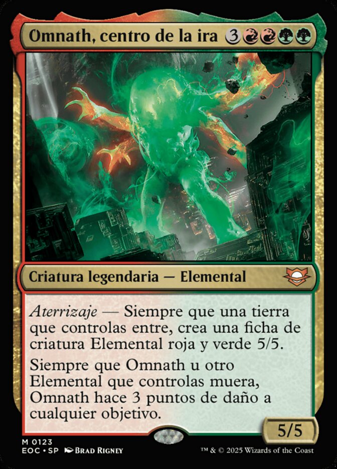 Omnath, centro de la ira