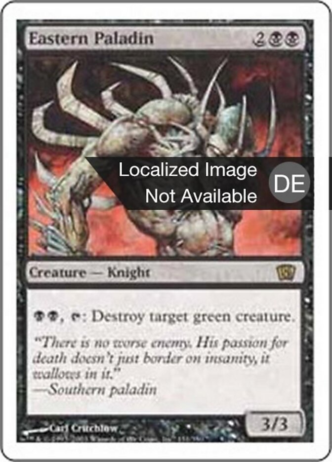 Paladin des Ostens