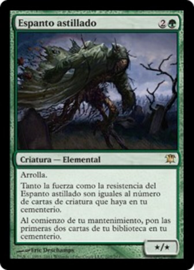 Espanto astillado