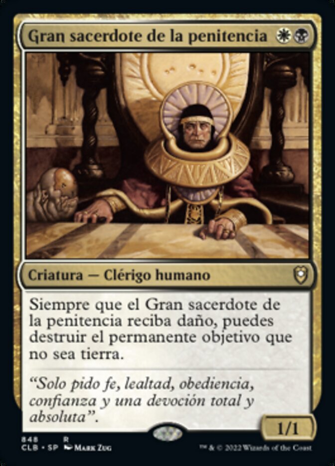 Gran sacerdote de la penitencia