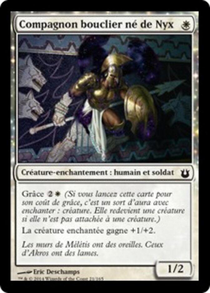 Compagnon bouclier né de Nyx